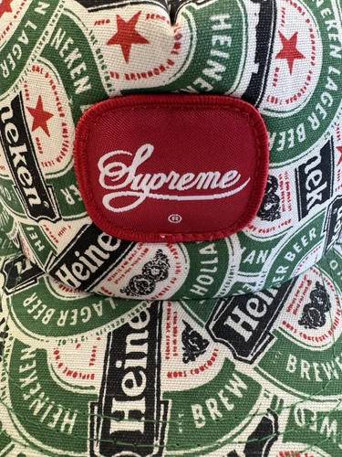 CHAPEAU CAMIONNEUR SUPRÊME NEW YORK HEINEKEN 2002 NIKE SB RARE AUTHENTIQUE NDS VERT