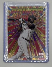 2025 Topps Series 1 Celebration Yordan Alvarez Power Players #PP-3  /50 gold!!