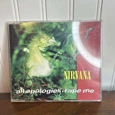 Nirvana All Apologies German Import 3 Track CD 1993 Geffen Records Issue
