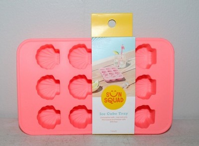 Sun Squad Silicone Pink Ice Cube Tray *NEW* We Combine Shipping