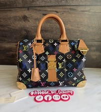Authentic Louis Vuitton Takashi Murakami Blac...