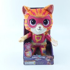 Just Play Disney Jr. Super Kitties Charged Ginny Rescue Sings Lights Plush Toy