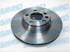 Samko A1017V Brake Disc for Audi, Porsche, VW