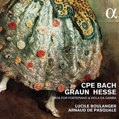Bach,C.P.E. / Boulan - Trios for Fortepiano & Viola Da Gamba [New CD]