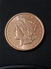 MORGAN CC 1 AVDP OUNCE COMMEMORATIVE .999 FINE Copper ROUND #MF-5249