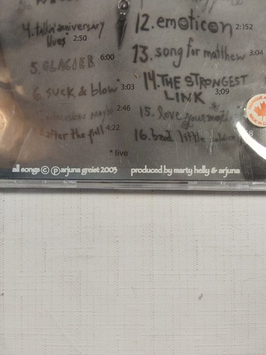 ARJUNA GREIST Odd Numbers Spoken Word Music CD Hard To Find Slightly Used Shape - Picture 6 of 12