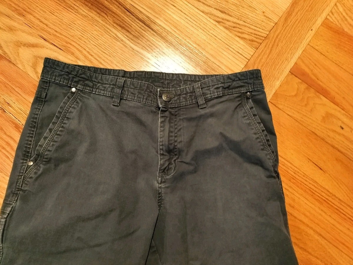 Swiss Tech Men's Pants 34x32 a gray outdoor hiking casual | eBay