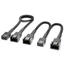 3-Pin Lüfter Kabel Set 30cm Verlängerungska...