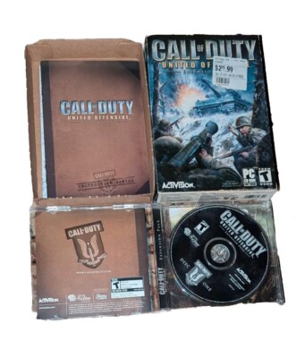 Call of Duty: United Offensive (PC, 2004) Complete With Manual