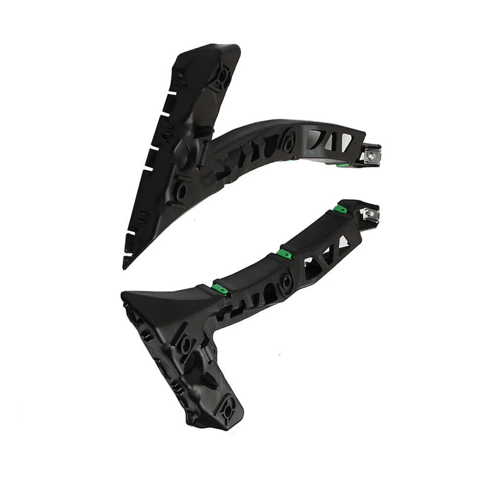 For 2009 -2011 JAGUAR XF Front Left & Right Side Bumper Mount Bracket Black - Imagem 4 de 4