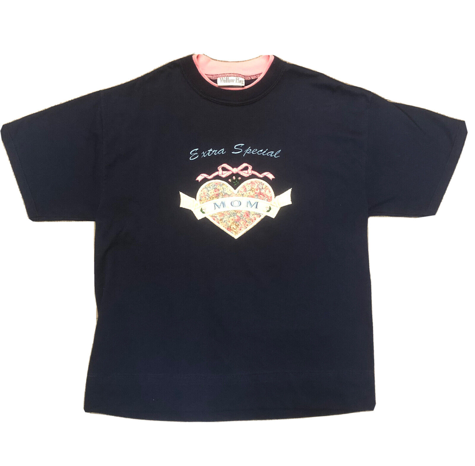 willow bay 90s Embroidered ￼Extra Special Mom T-s… - image 7