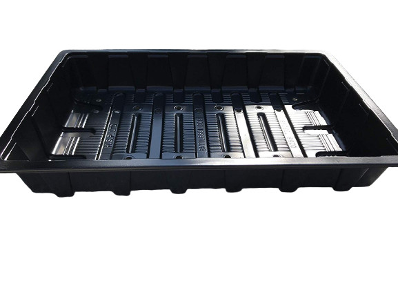 10 X FULL SIZE STANDARD DURABLE SEED TRAYS (WITH DRAINAGE HOLES)
