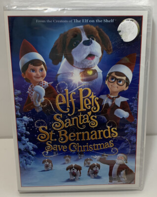 Elf Pets, Santa's St Bernards Save Christmas  DVD