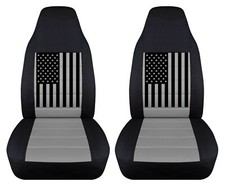 Car Seat Covers - Fits 1971 19872 1973 1974 Dodge Charger American Flag
