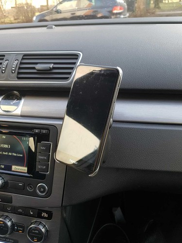 3D Druck Adapter Platte für Handyhalterung mit Magnet VW Passat B6 B7 Golf - Bild 2 von 4