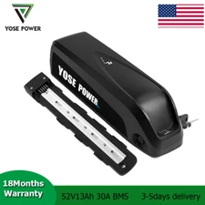 Electric Bike Battery 52V 13Ah Lithium Ebike Battery Hailong Battery 52V 1000W