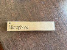 Vintage 1990 Apple Computer Microphone 699-5103-A, In Original unopened box.
