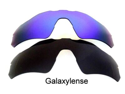 Galaxy Ersatzgläser Für Oakley Radar Ev Path Sonnenbrille Schwarz & Blau