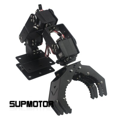 6DOF Robot Mechanical Arm Hand Clamp Claw Manipulator Frame | eBay