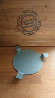 STEEL 🔥 SMOKIN Habitat Mini Tischplatte Kamado Wärmeabweiser 3 mm dick Edelstahl niedrig & langsam