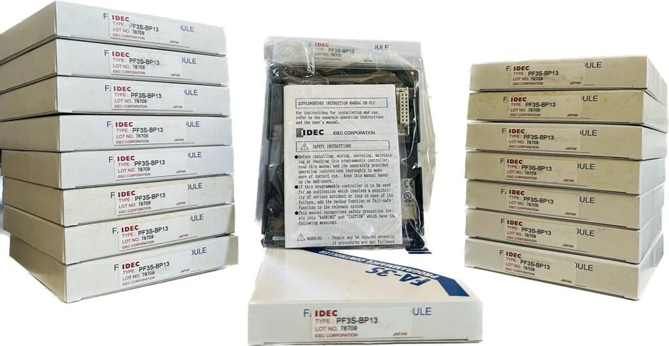 I DEC PF3S-R161 +PF3S-N32B +PF3S-N16B + PF3S-BP13 input & output Module New - Image 4 of 4