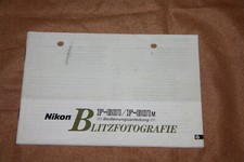 F-601 / F-601M * Nikon * Gebrauchsanleitung * Blitzfotografie