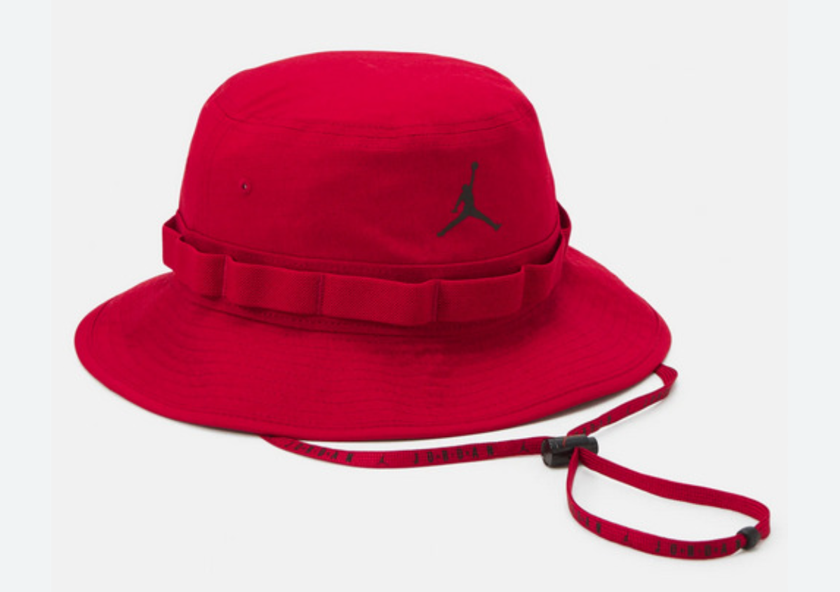 Nike Men's Air Jordan Apex Ripstop Bucket Hat Gym Red FD5188 Nike Men's Air Jordan Apex Ripstop Bucket Hat Gym Red FD5188
