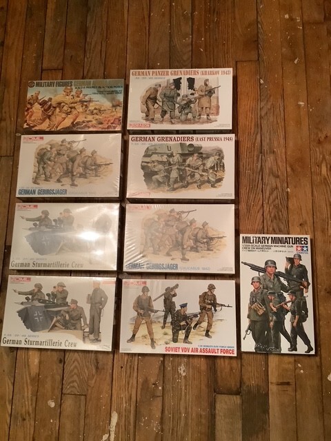 S Factory Sealed 1970s Ww2 Tamiya Dml Dragon Brand New