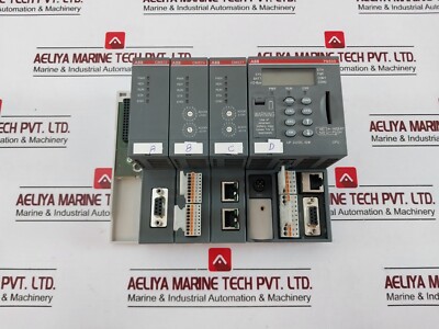 ABB PM590-ETH D8 Central Processing Unit with I/O-Bus Modules
