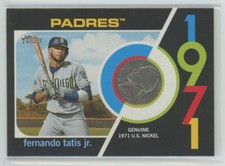 2020 Topps Heritage 1971 Mint Relics Nickel Fernando Tatis Jr. 06/15 San Diego