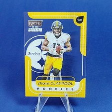 Chase Claypool ROOKIE PANINI SP HTF CLEAR VISION ROOKIE CARD - MINT (B44)