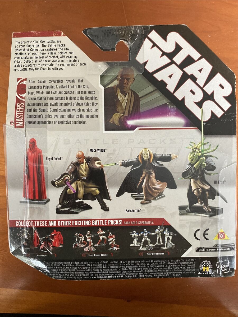 スターウォーズ unleashed 6種 2006 Star Wars Unleashed Battle Packs Jedi Masters Order