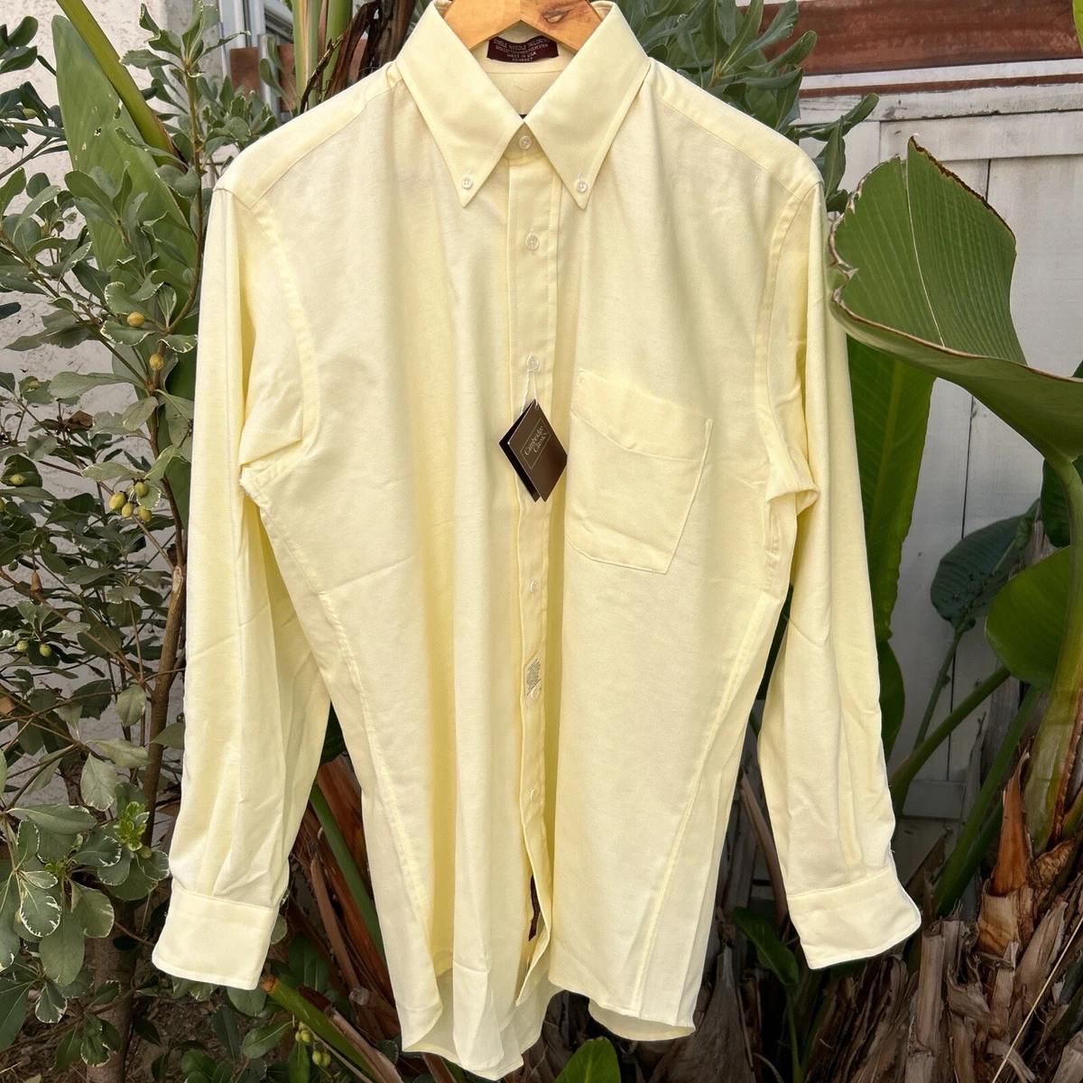 white christmas dresses Men's Blue Oxford Button-Down Shirt – Ike Behar main image 1