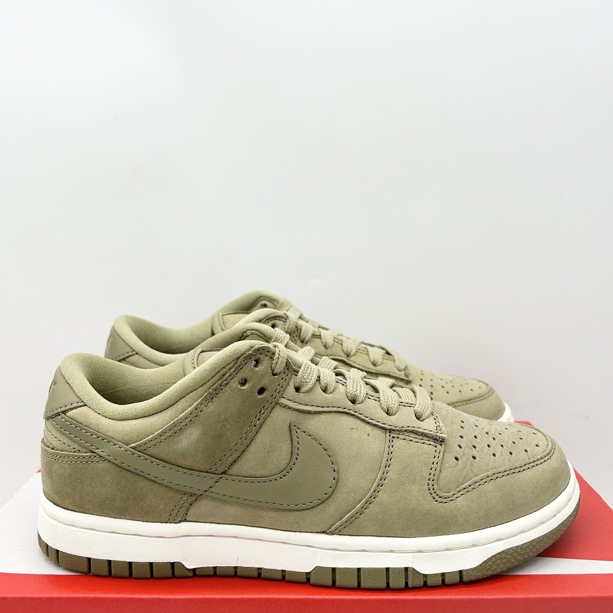 NEW Nike Dunk Low PRM Neutral Olive Sail DV7415-200 Womens