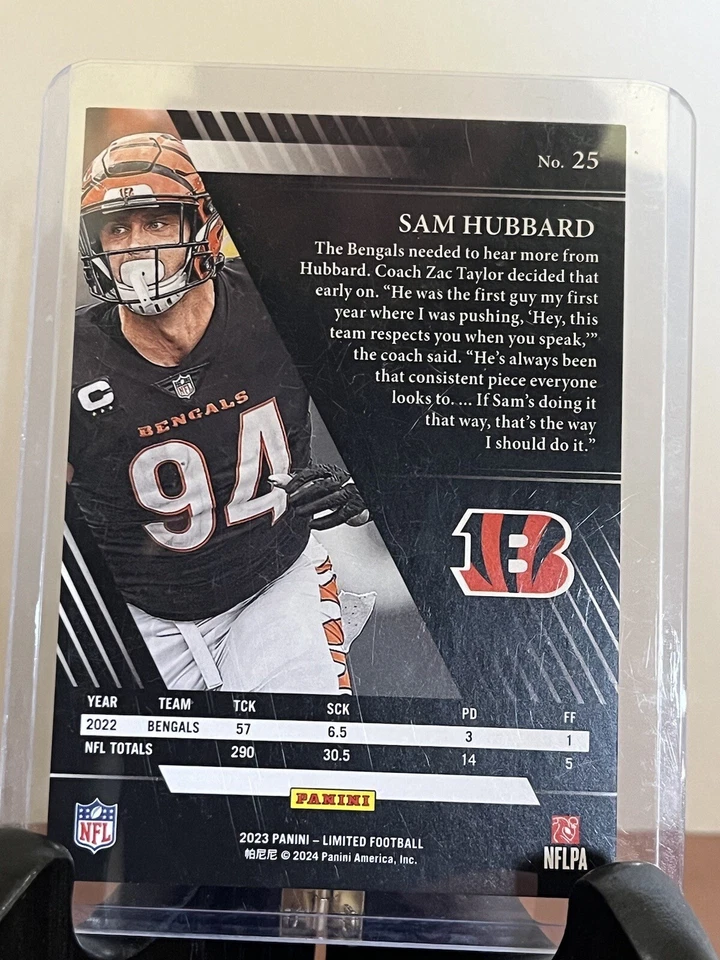 2023 Sam Hubbard  - Image 2 of 3