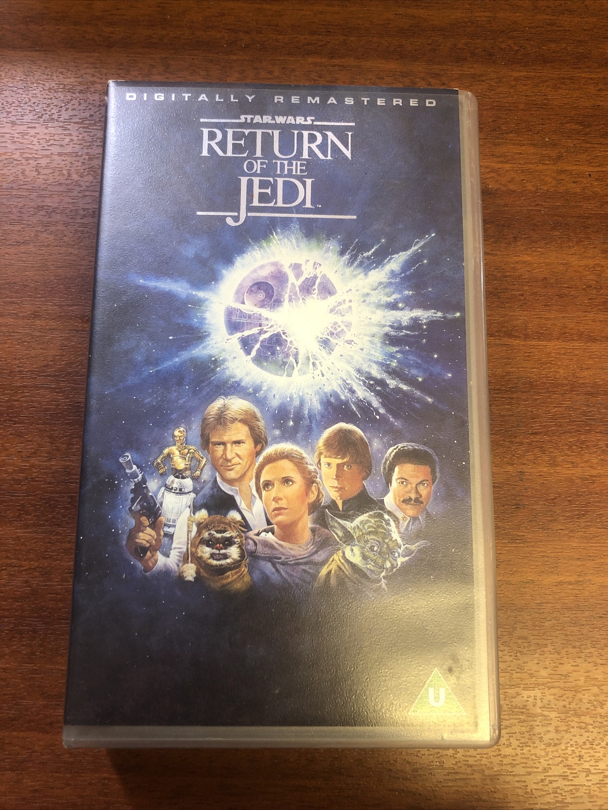 STAR WARS VHS the return of the jedi CBS FOX 1988 1983 - VHS