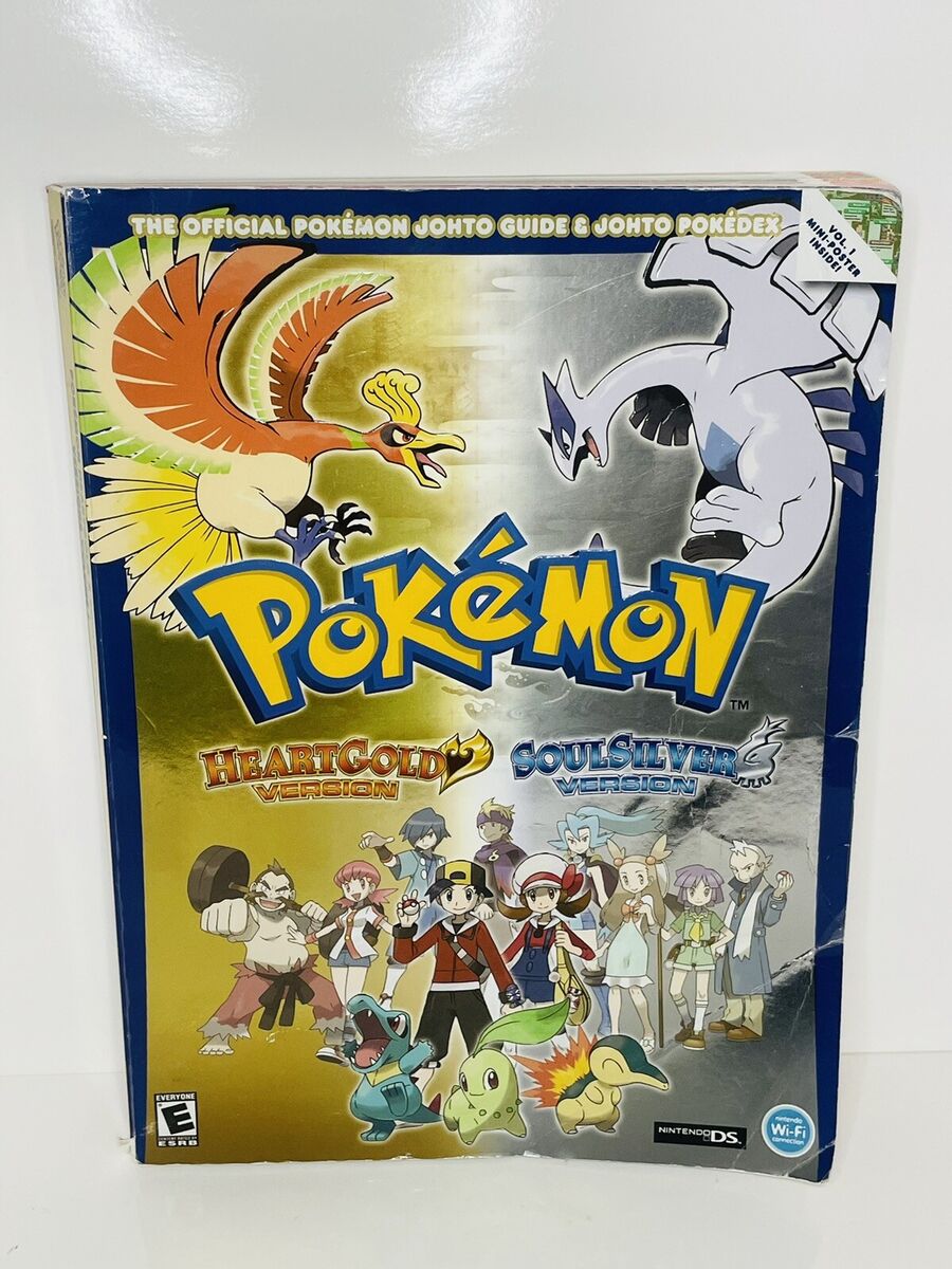 2010 Pokemon Johto Guide and Pokedex for HeartGold and Soulsilver. No  Poster 9780307468031