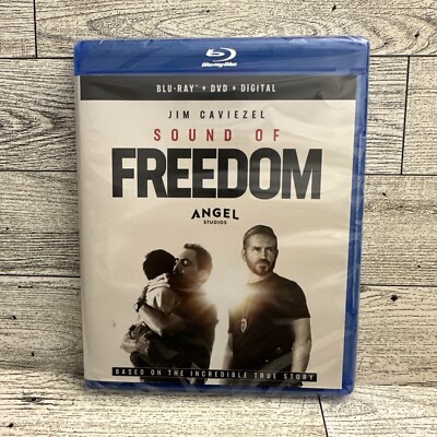 SOUND OF FREEDOM Blu-ray, DVD, Dig Jim Caviezel New Sealed Ships Free True Story