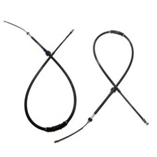 2x Rear Hand Brake Cable For 2000-05 Mitsubishi Lancer Cedia CS2A CS3A CS5A CS6A