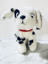Walt Disney 101 Dalmations Patch Puppy Dog Plush, 8" Canasa Trading Corp sitting