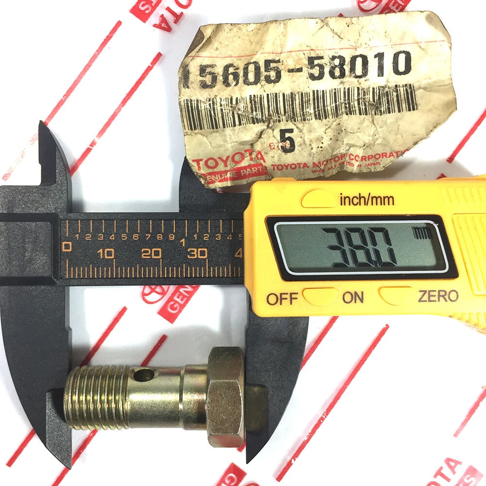 Revisión de aceite de subconjunto de válvulas para Toyota Land Cruiser BJ60 70 71 73 74 75 genuino Foto 3 de 4