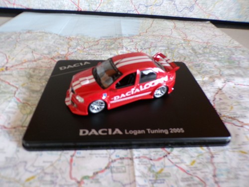 RENAULT DACIA Logan Tuning 2005 ELIGOR pour Renault Boutiques 1/43 en Boite - Photo 3/6