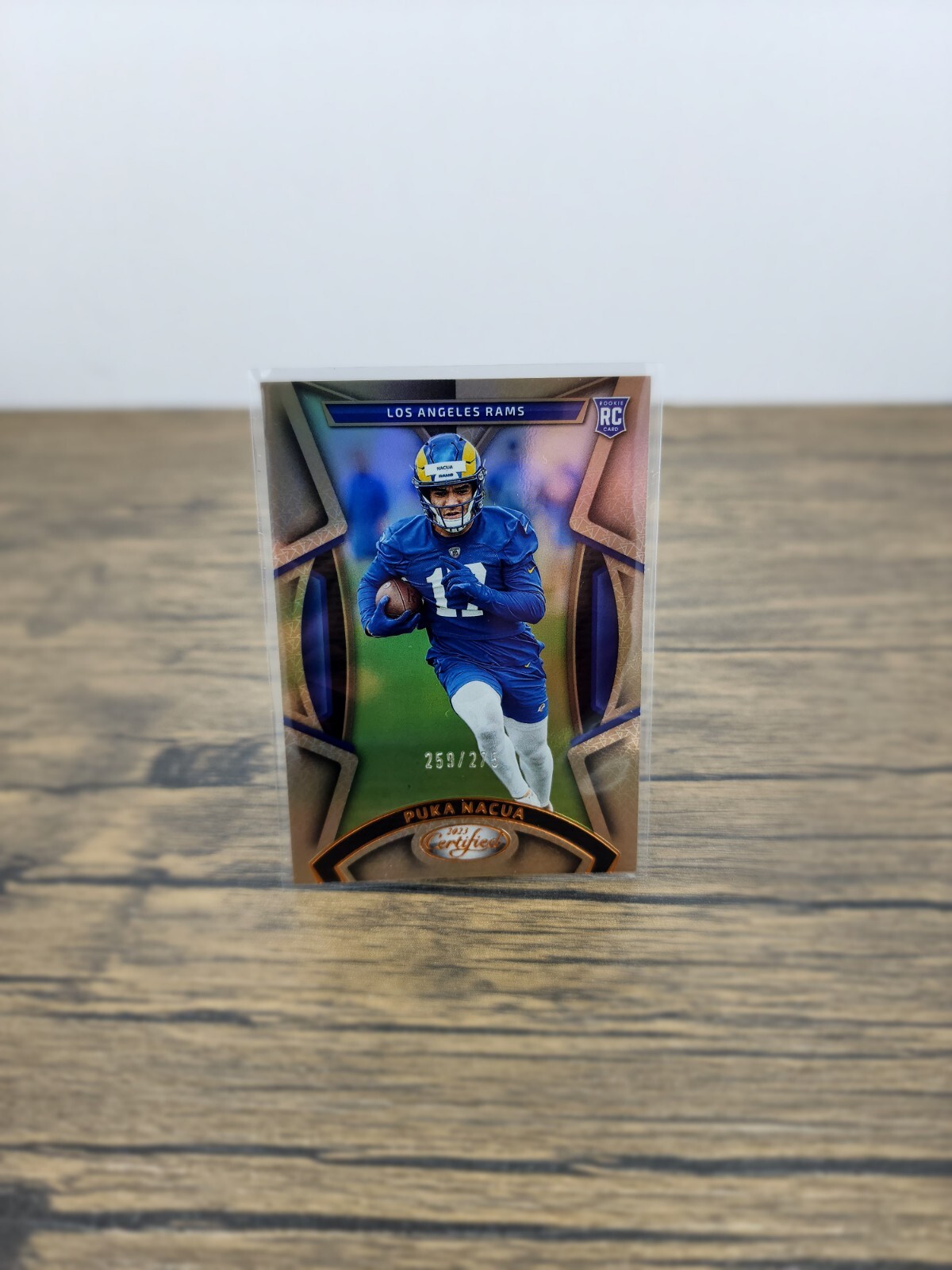 2023 Panini Certified Puka Nacua Rc #143 Bronze Mirror Paralell 259/275