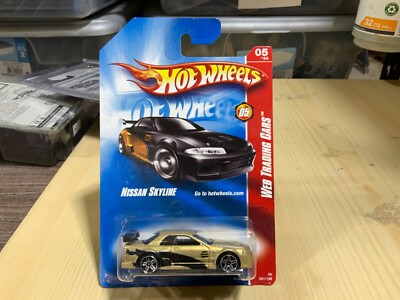 HOT WHEELS 81 NISSAN SKYLINE GOLD WEB