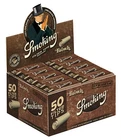 2 Boxes Smoking® BROWN Tips Medium Size Unbleached with 100 x 50 Filter Tips