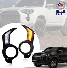 LED Daytime Running Light Front Fog L Turn Signal for Toyota 4Runner 2014-2024