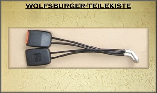 GOLF 1 CABRIO Gurte Doppeldrucktastenschloss hinten Sicherheitsgurte 155857739B