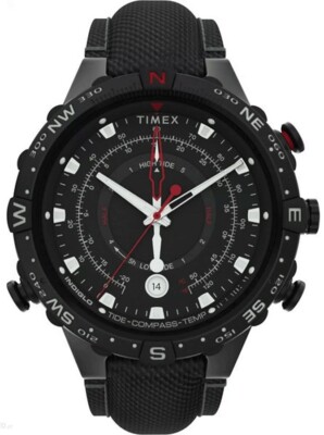 Timex Allied Tide Temp Compass Fabric Band Men's Watch TW2T76400