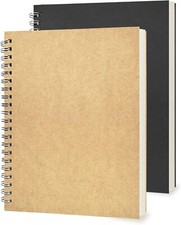 2Pack College Ruled Wirebound Spiral Notebook College Ruled Notebook 100 Page...