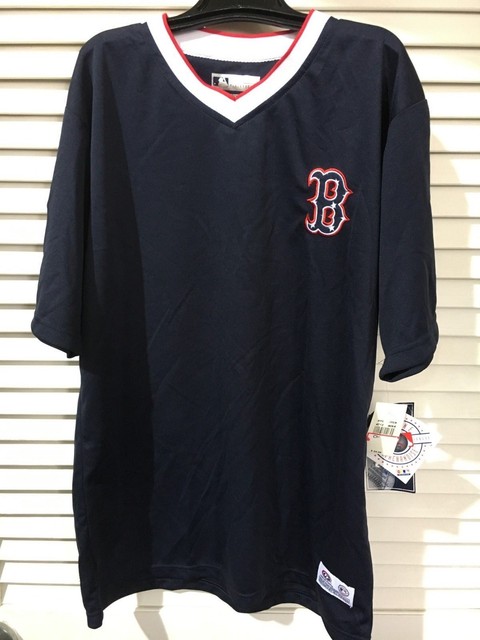 black and red red sox jersey